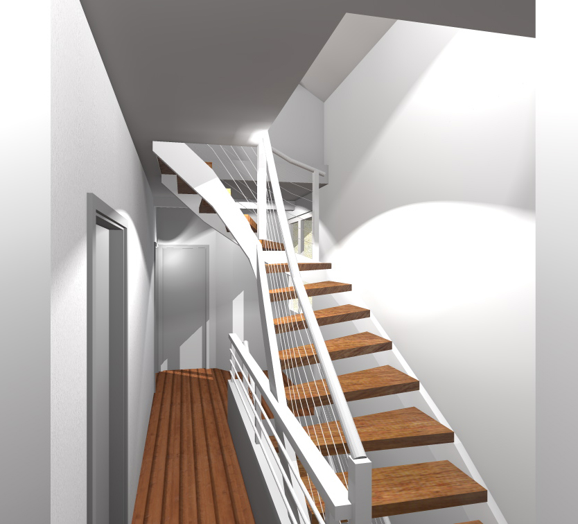 Vue-projet-escalier-combles 